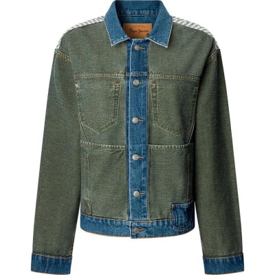 яке,дамски,якета,и,палта,pepe,jeans,w11,reverse,denim,jacket,green