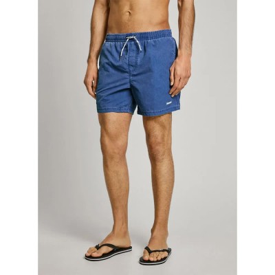 бански,гащета,мъжки,бански,костюми,pepe,jeans,washed,swimming,shorts,blue