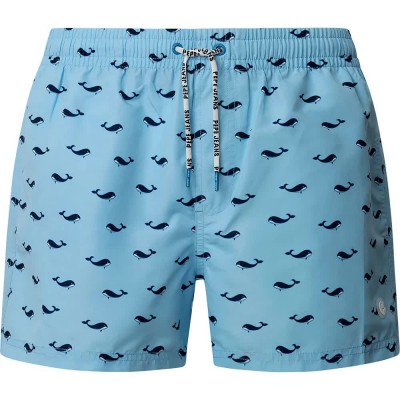 бански,гащета,мъжки,бански,костюми,pepe,jeans,whale,swimming,shorts,blue