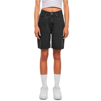 къси,панталони,дамски,панталони,urban,classics,90‘s,bermuda,denim,shorts,black