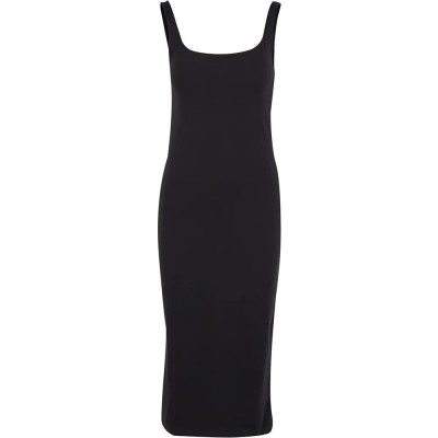 рокля,дамски,поли,и,рокли,urban,classics,basic,long,cotton,jersey,dress,black