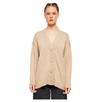 жилетка,дамски,пуловери,дамски,плетени,дрехи,urban,classics,big,oversized,cardigan,beige