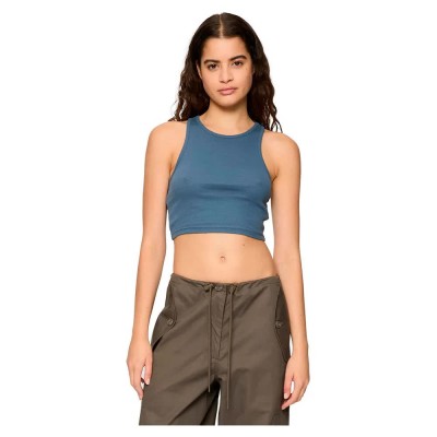 потник,дамски,топове,urban,classics,cropped,rib,sleeveless,top,2,units,blue,(vintage,blue,black)