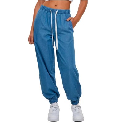 анцуг,дамски,панталони,urban,classics,light,denim,joggers,sky,blue,washed,(blue)