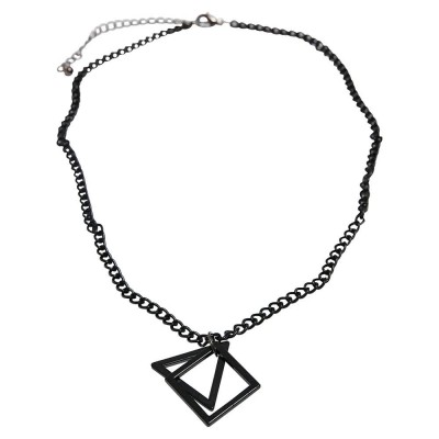 бижутерия,urban,classics,mercury,layering,necklace,black,(silver)
