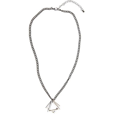 бижутерия,urban,classics,mercury,layering,necklace,silver,(gun,metal)