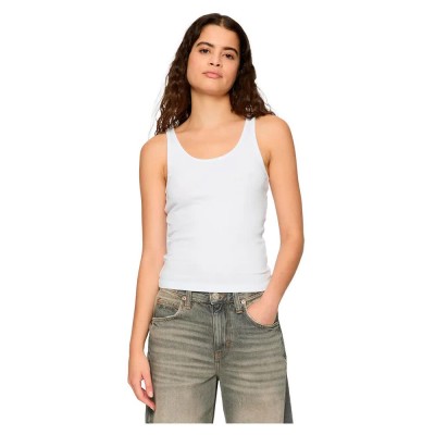 тениска,дамски,тениски,urban,classics,organic,basic,rib,sleeveless,t,shirt,2,units,white,(white)