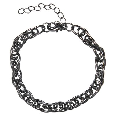 бижутерия,urban,classics,perihel,interwine,bracelet,silver,(gun,metal)