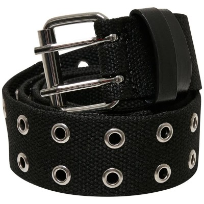 колан,колани,urban,classics,polyester,eyelet,belt,black,(black,silver)