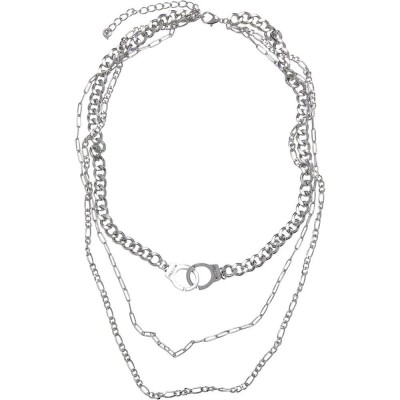 бижутерия,urban,classics,saturn,layering,necklace,silver,(silver)