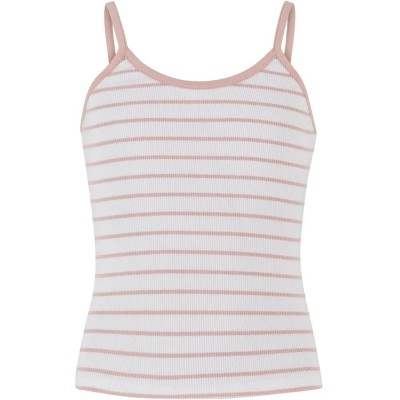 тениска,детски,тениски,urban,classics,striped,rib,basic,sleeveless,t,shirt,white,(white,powder,rose)