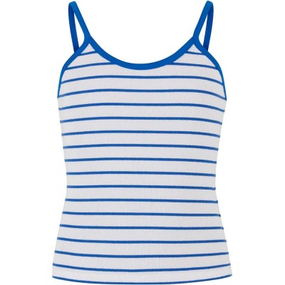 тениска,детски,тениски,urban,classics,striped,rib,basic,sleeveless,t,shirt,white,royal,(white)