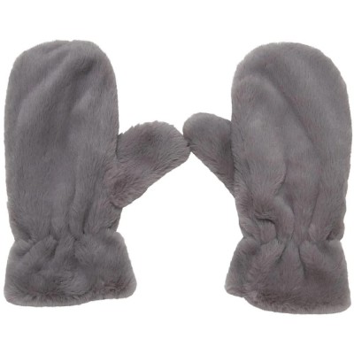 ръкавици,ръкавици,шапки,и,шалове,urban,classics,teddy,mittens,grey,(heather,grey)