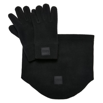 комплект,ръкавици,шапки,и,шалове,urban,classics,winter,set,with,neck,warmer,jr,gloves,black,(black)