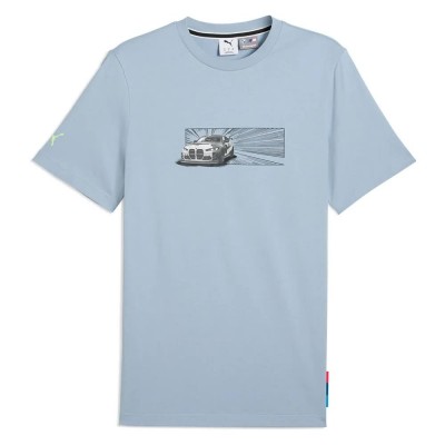 тениска,мъжки,тениски,puma,bmw,motorsport,car,short,sleeve,t,shirt,blue,wash,(blue)