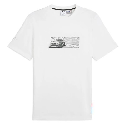 тениска,мъжки,тениски,puma,bmw,motorsport,car,short,sleeve,t,shirt,puma,white,(white)