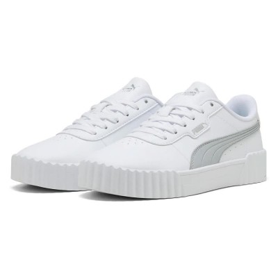 маратонки,дамски,маратонки,puma,carina,3.0,trainers,puma,white,puma,silver,(white)