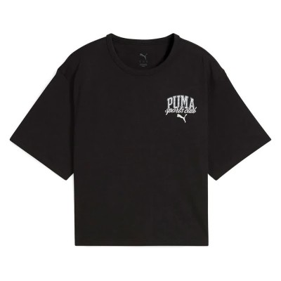 тениска,дамски,тениски,puma,class,relaxed,fit,short,sleeve,t,shirt,black,(puma,black)