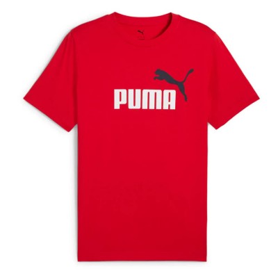 тениска,мъжки,тениски,дамски,тениски,puma,ess,2,no.,1,logo,short,sleeve,t,shirt,red,(for,all,time,red)