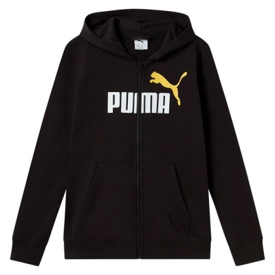 блуза,детски,блузи,puma,ess,big,logo,full,zip,sweatshirt,puma,black,(black)