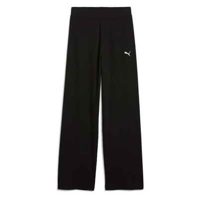 анцуг,дамски,панталони,puma,ess,elevated,straight,fit,sweat,pants,puma,black,(black)