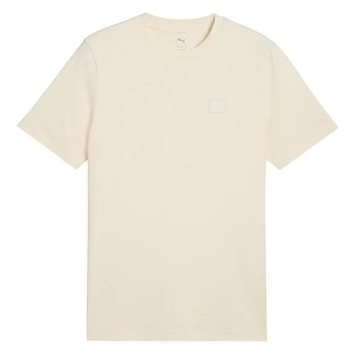 тениска,мъжки,тениски,puma,ess,elevated,short,sleeve,t,shirt,beige,(no,dye)
