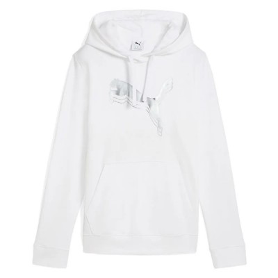 суичър,дамски,блузи,puma,ess,metallic,regular,fit,hoodie,puma,white,metallic,gold,(white)
