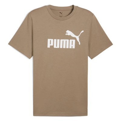 тениска,мъжки,тениски,puma,ess,no.,1,logo,short,sleeve,t,shirt,velvet,moss,(brown)