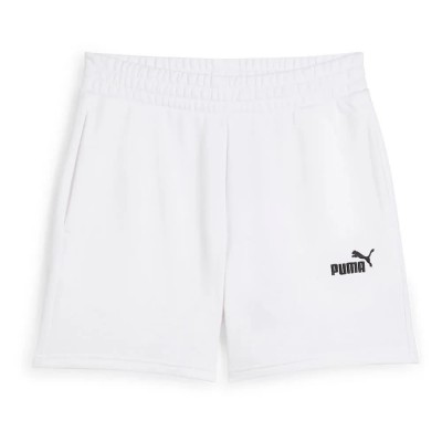 къси,панталони,дамски,панталони,puma,ess,small,no.,1,logo,5´´,sweat,shorts,white,(puma,white)