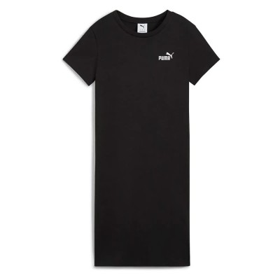 рокля,дамски,поли,и,рокли,puma,ess,small,no.,1,logo,short,sleeve,short,dress,black