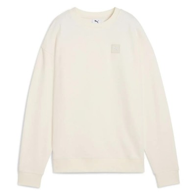блуза,дамски,блузи,puma,essential,elevated,comfort,sweatshirt,beige