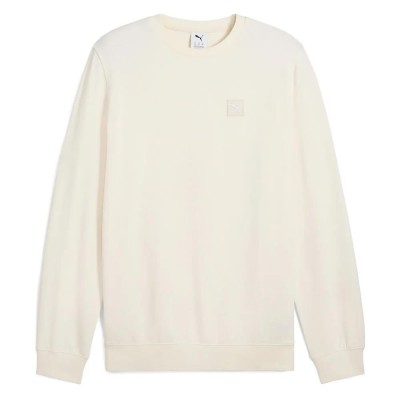 блуза,мъжки,пуловери,puma,essential,elevated,regular,fit,sweatshirt,beige