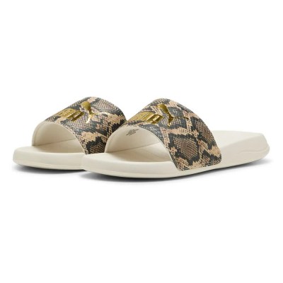 дамски,сандали,и,чехли,puma,popcat,20,snake,chic,slides,alpine,snow,gold,(white)