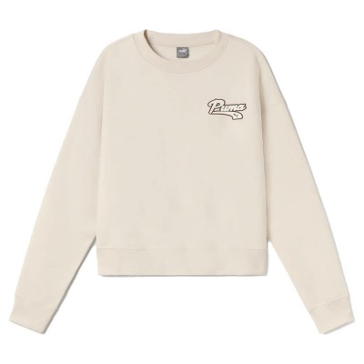 блуза,дамски,блузи,puma,script,sweatshirt,beige