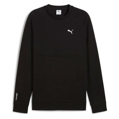 блуза,мъжки,пуловери,puma,tech,regular,fit,sweatshirt,puma,black,(black)