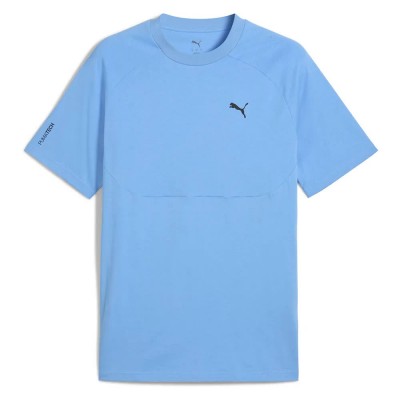 тениска,мъжки,тениски,puma,tech,short,sleeve,t,shirt,blue,(team,light,blue)