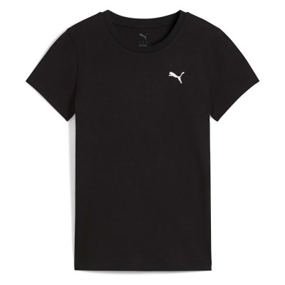 тениска,дамски,тениски,puma,wardrobe,ess,slim,fit,short,sleeve,t,shirt,puma,black,(black)