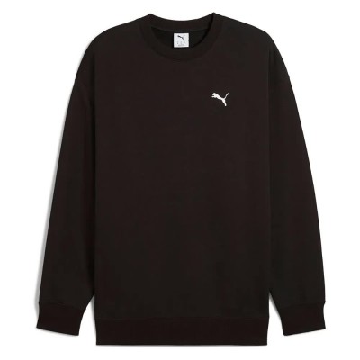 блуза,мъжки,пуловери,puma,wardrobe,essential,relaxed,fit,sweatshirt,black,(puma,black)