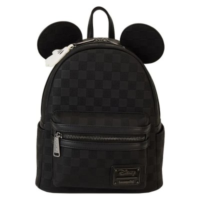 раница,раници,loungefly,disney,mickey,ear,evergreen,backpack,black