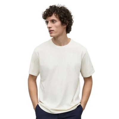 тениска,мъжки,тениски,ecoalf,aberi,short,sleeve,t,shirt,white