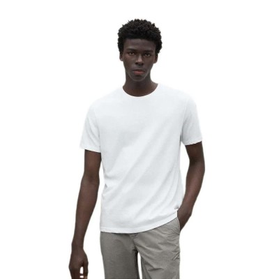 тениска,мъжки,тениски,ecoalf,act,short,sleeve,t,shirt,white