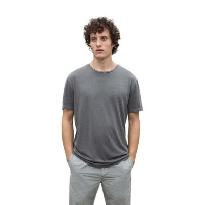 тениска,мъжки,тениски,ecoalf,aomar,short,sleeve,t,shirt,grey