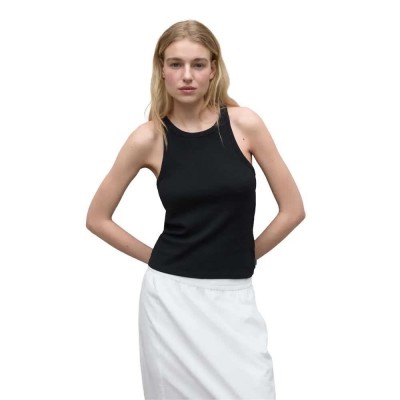 тениска,дамски,тениски,ecoalf,arles,sleeveless,t,shirt,black,0560,(black)