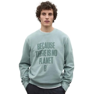 блуза,мъжки,пуловери,ecoalf,bardera,sweatshirt,green,(washed,green)