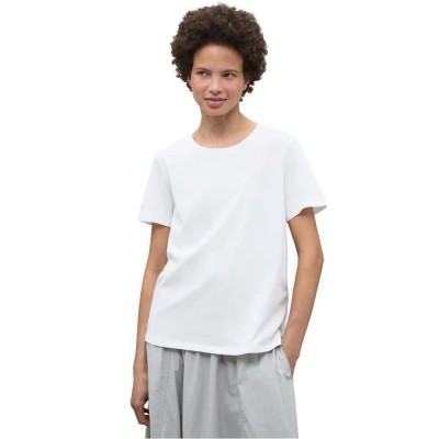 тениска,дамски,тениски,ecoalf,lakive,short,sleeve,t,shirt,white,(dark,khaki,tobacco,sand)