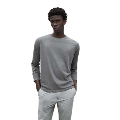 тениска,мъжки,тениски,ecoalf,malaga,long,sleeve,t,shirt,asphalt,(grey)