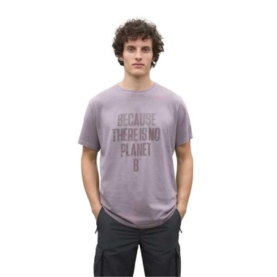 тениска,мъжки,тениски,ecoalf,min,short,sleeve,t,shirt,dusty,mauve,(purple)