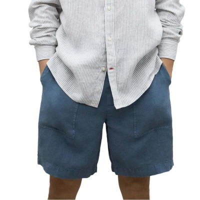 къси,панталони,мъжки,панталони,ecoalf,musy,shorts,blue,(green,shadow)