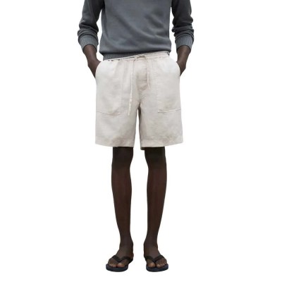 къси,панталони,мъжки,панталони,ecoalf,musy,shorts,washed,stone,(grey)