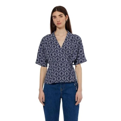 дамски,блузи,дамски,ризи,scotch,&,soda,179606,short,sleeve,blouse,blue